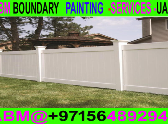 Boundary Wall Painting Services Company in Dubai