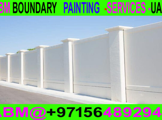 Boundary Wall Painting Services Company in Dubai