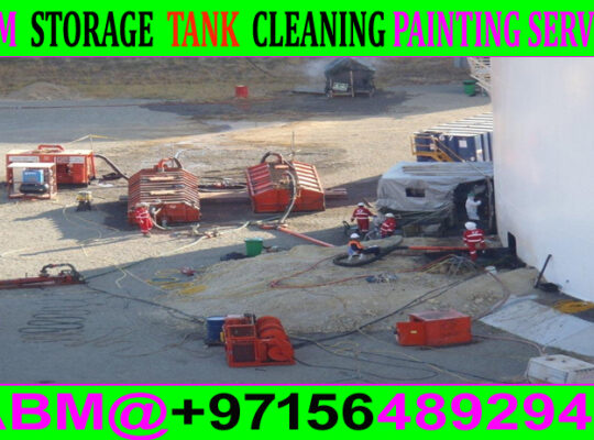 Oil Storage Tank Cleaning Services work in Ajman