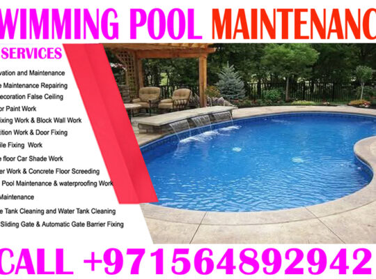 Swimming Pool Renovation Maintenance in Dubai Ajma