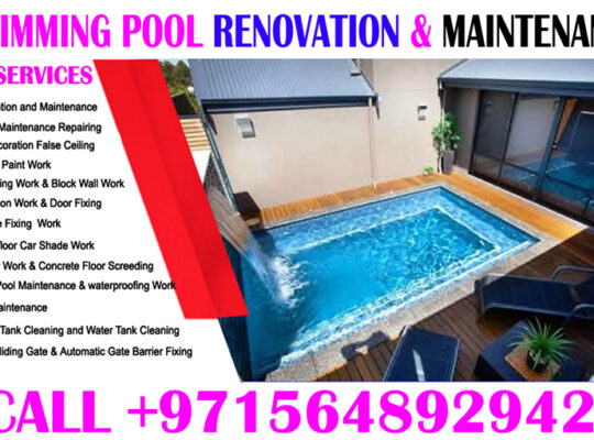 Swimming Pool Renovation Maintenance in Dubai Ajma