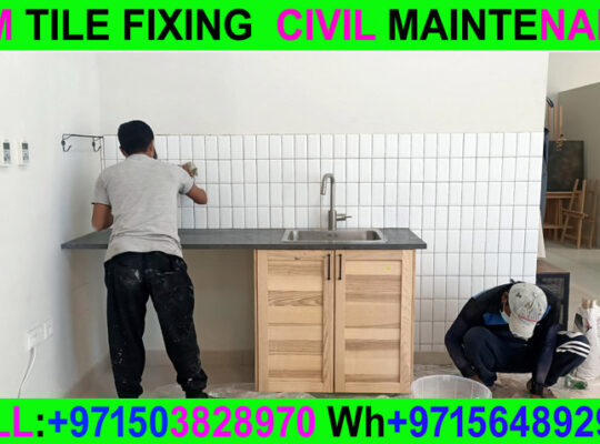Ceramic Tile Supply Fixing Contractor in Sharjah A