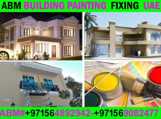 Real east Building villa Painting Ajman Sharjah