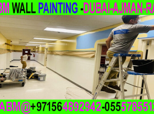 Warehouse wall Painting work Company Dubai