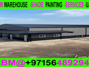 Warehouse Roof Panel painting contractor in Dubai
