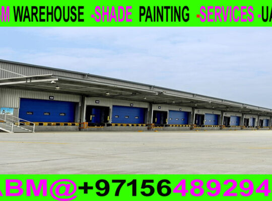Warehouse Roof Panel painting contractor in Dubai