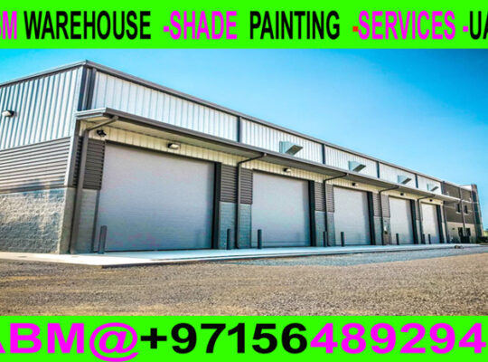 Warehouse Roof Panel painting contractor in Dubai