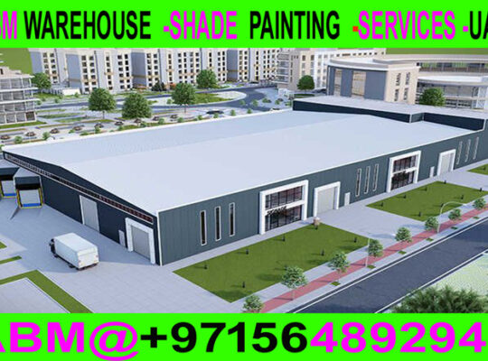 Warehouse Roof Panel painting contractor in Dubai