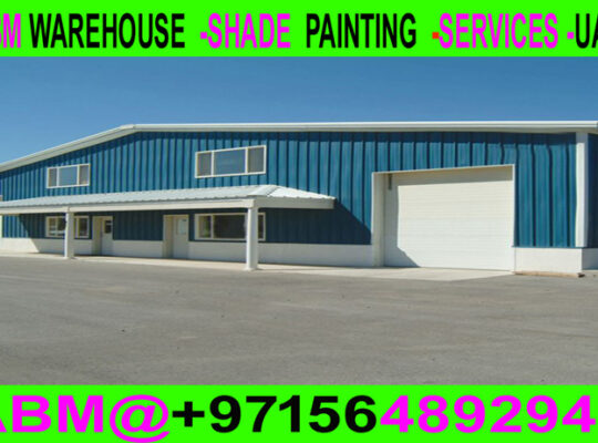Warehouse Roof Panel painting contractor in Dubai