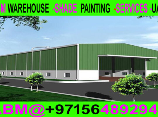 Warehouse Roof Panel painting contractor in Dubai